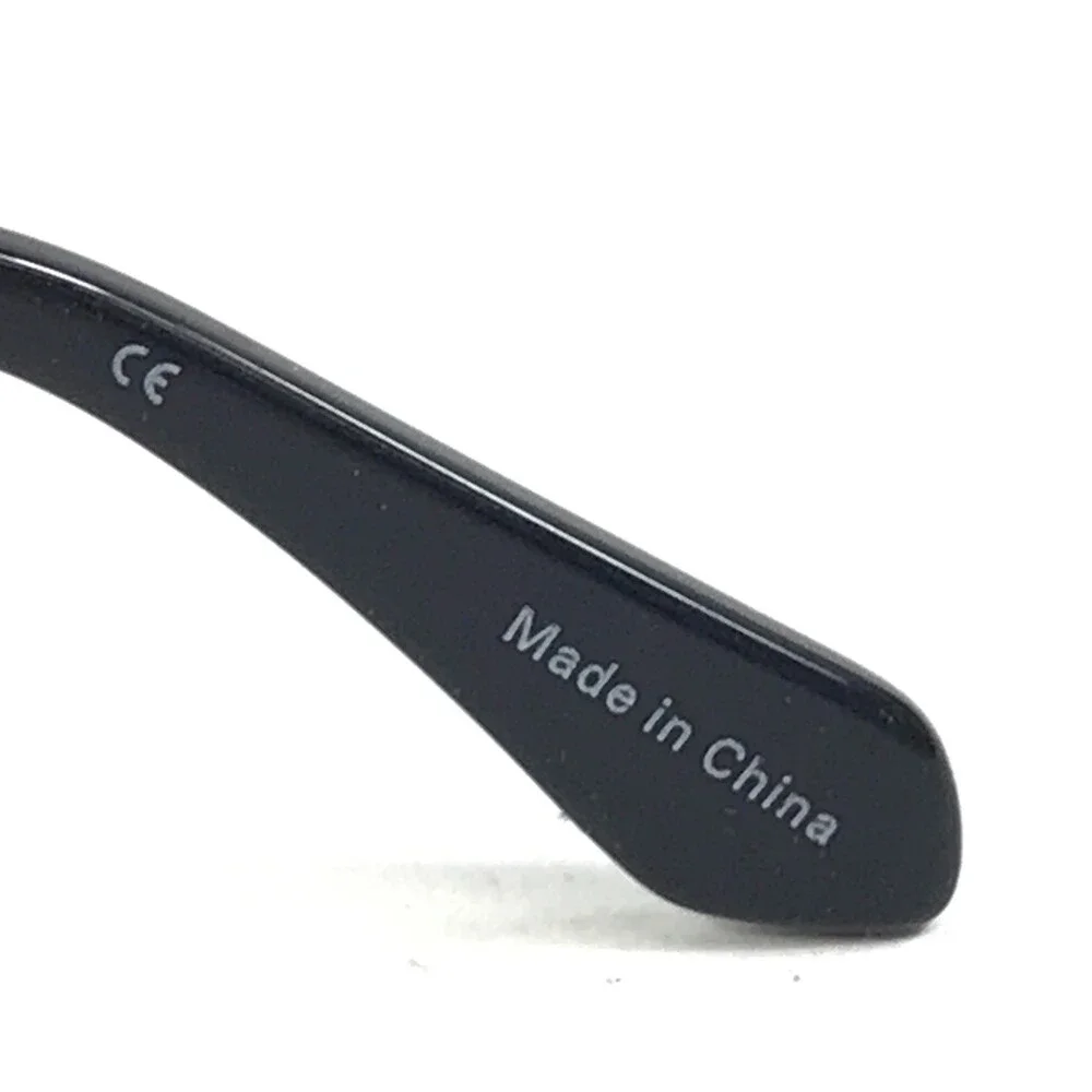 Adin Thomas Eyeglasses Frames AT-632 C2 Black Gold Hexagonal Wire Rim 49-17-135